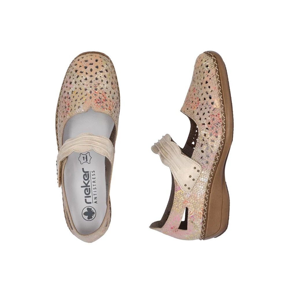 Rieker félcipő/beige-multi   210178_D.jpg