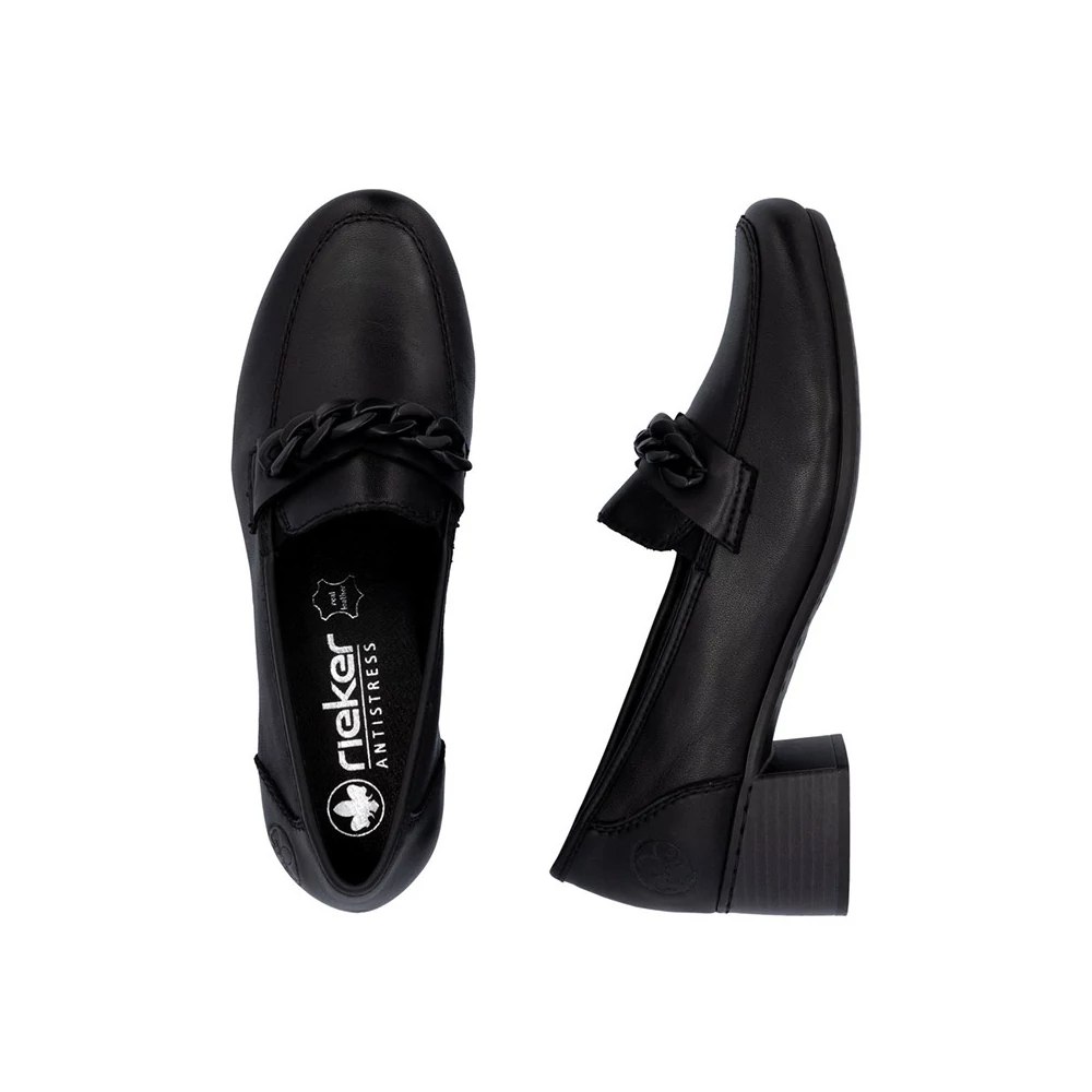 Rieker félcipő/schwarz   210179_D.jpg