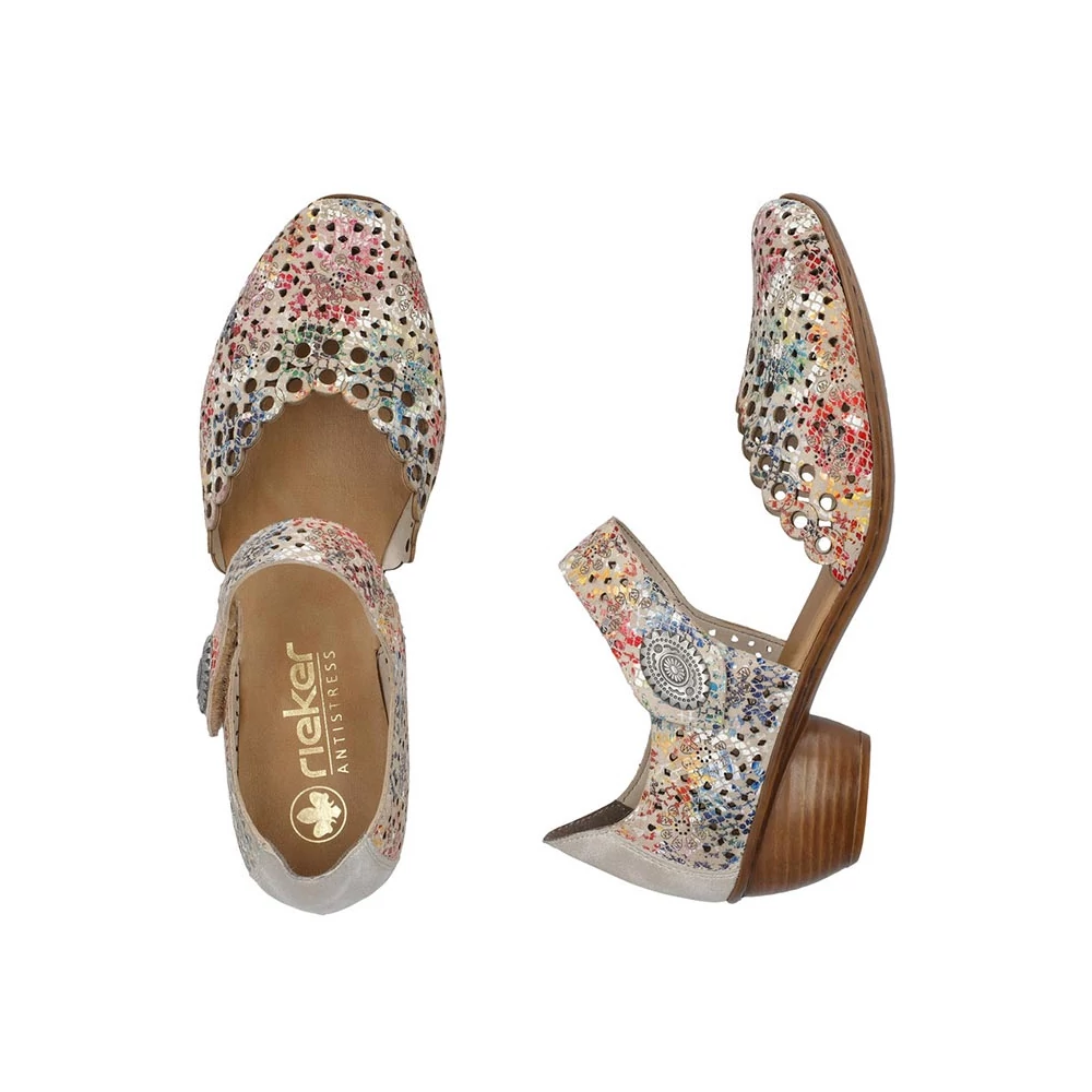 Rieker félcipő/beige-multi 210183_D.jpg