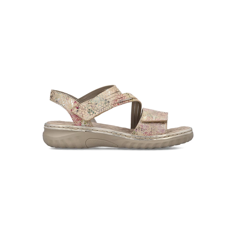 Rieker szandál/beige multi beige 39.0 210201_A