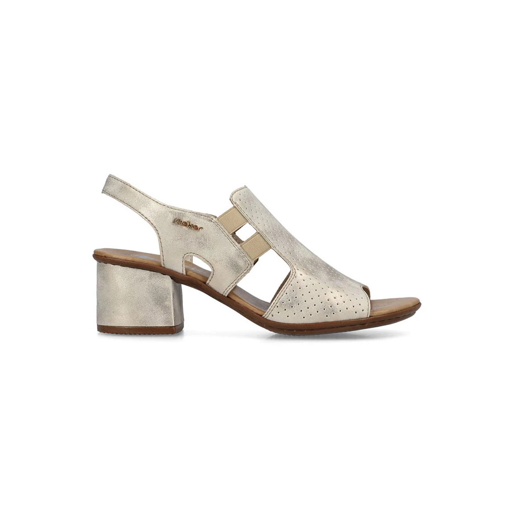 Rieker szandál/muschel  beige 39.0 210205_A