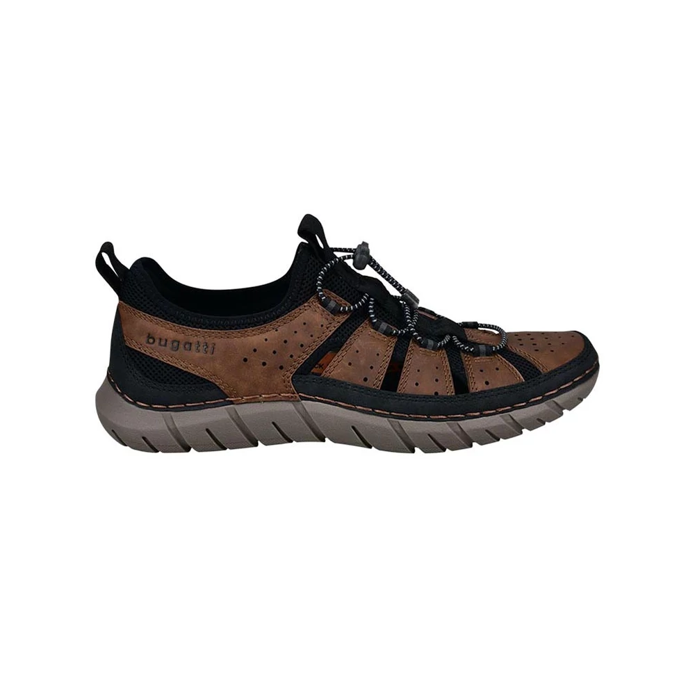 Bugatti félcipő/brown-black 1510 barna 40.0 210323_A