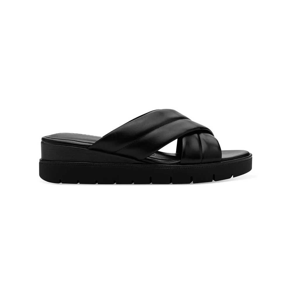 Tamaris papucs/black 001   fekete 38.0 211088_A
