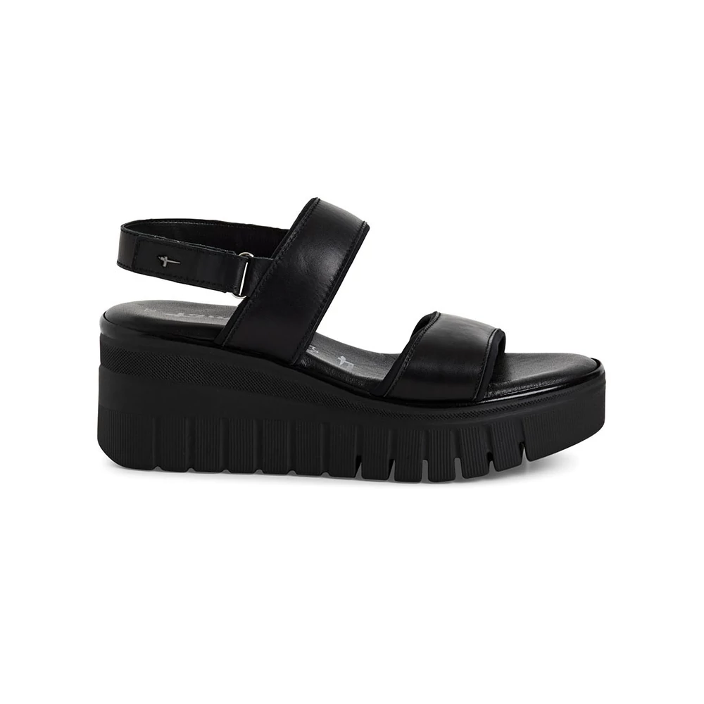 Tamaris szandál/black 001    fekete 38.0 211451_A