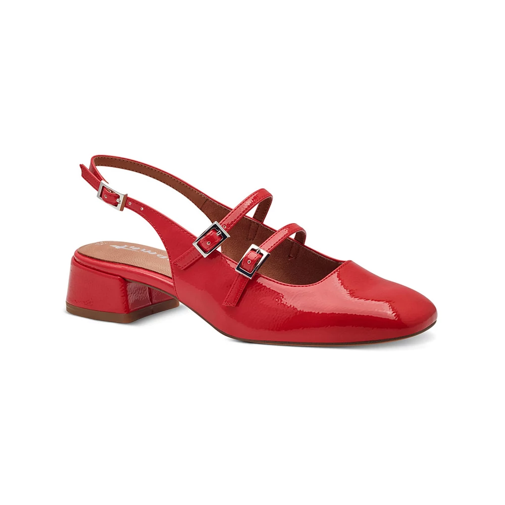 Tamaris sling/red pat 524  211466_B.jpg