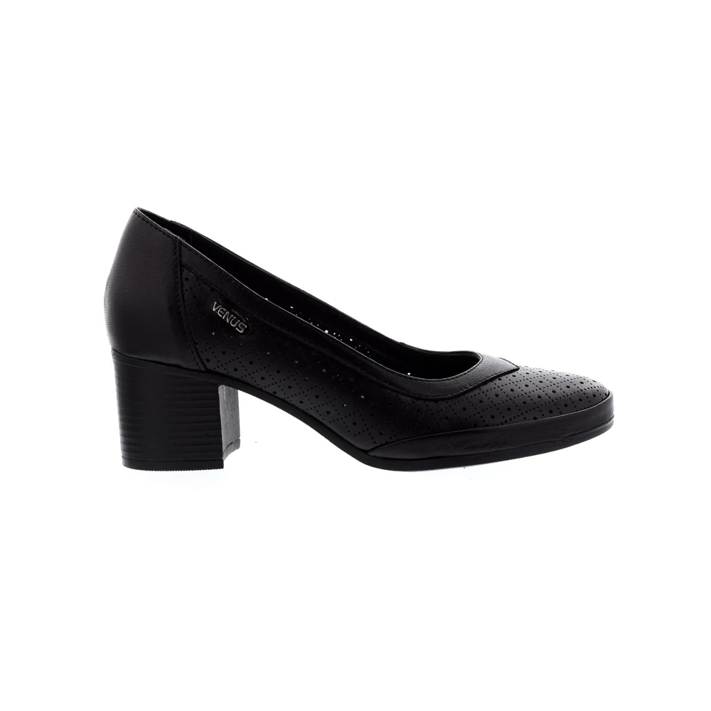 Venus női lyukacsos pumps fekete 37.0 212935_A