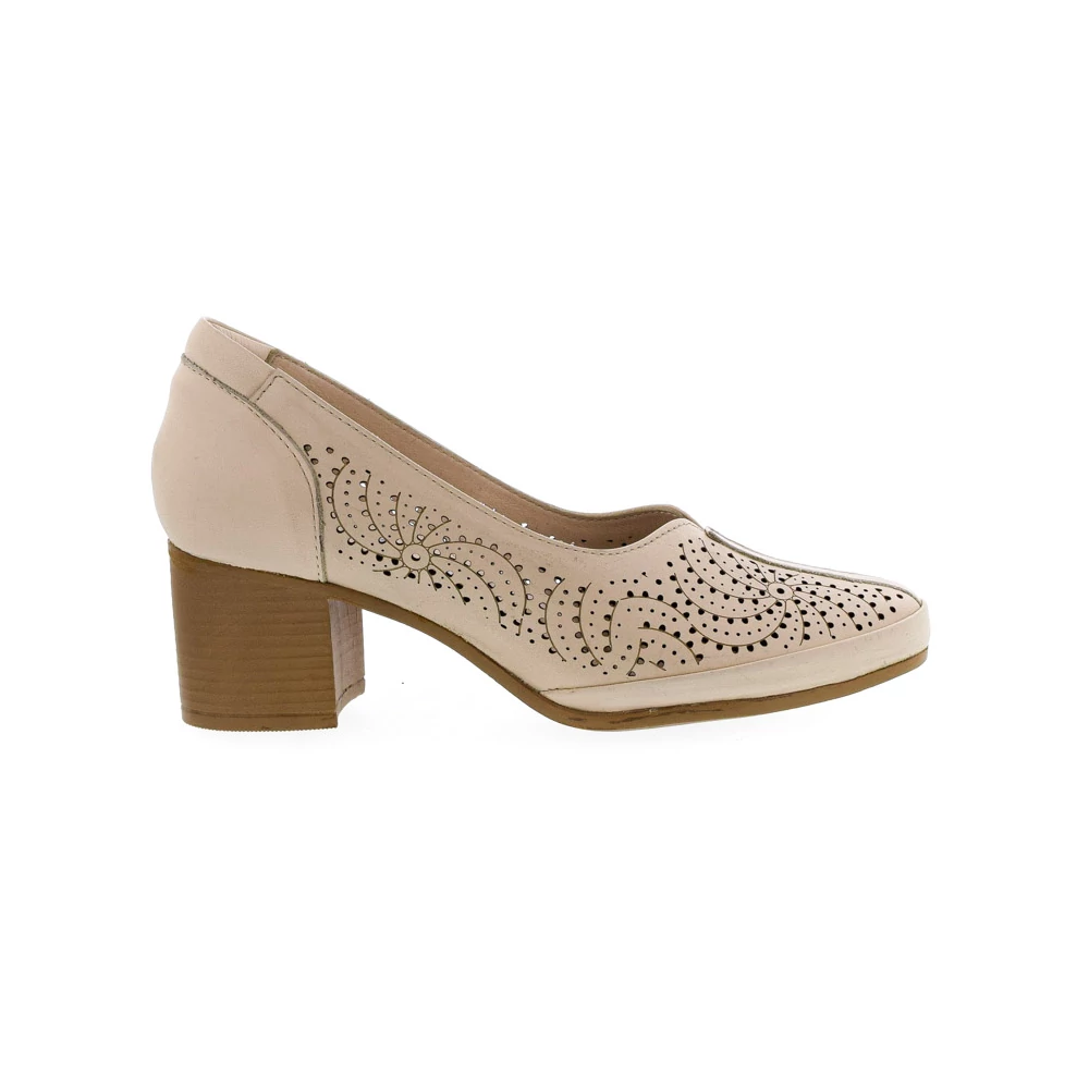 Venus női lyukacsos pumps beige 37.0 212937_A