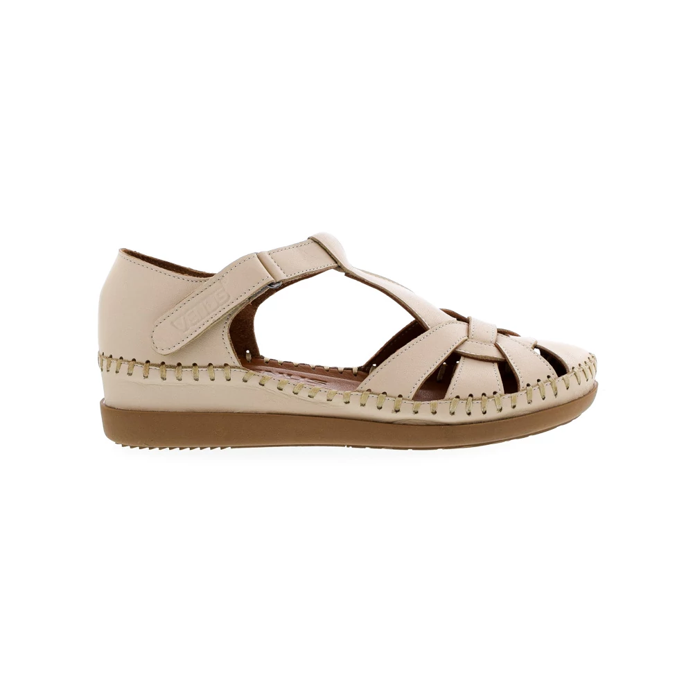 Venus női bőr nyitott félcipő beige 38.0 212947_A