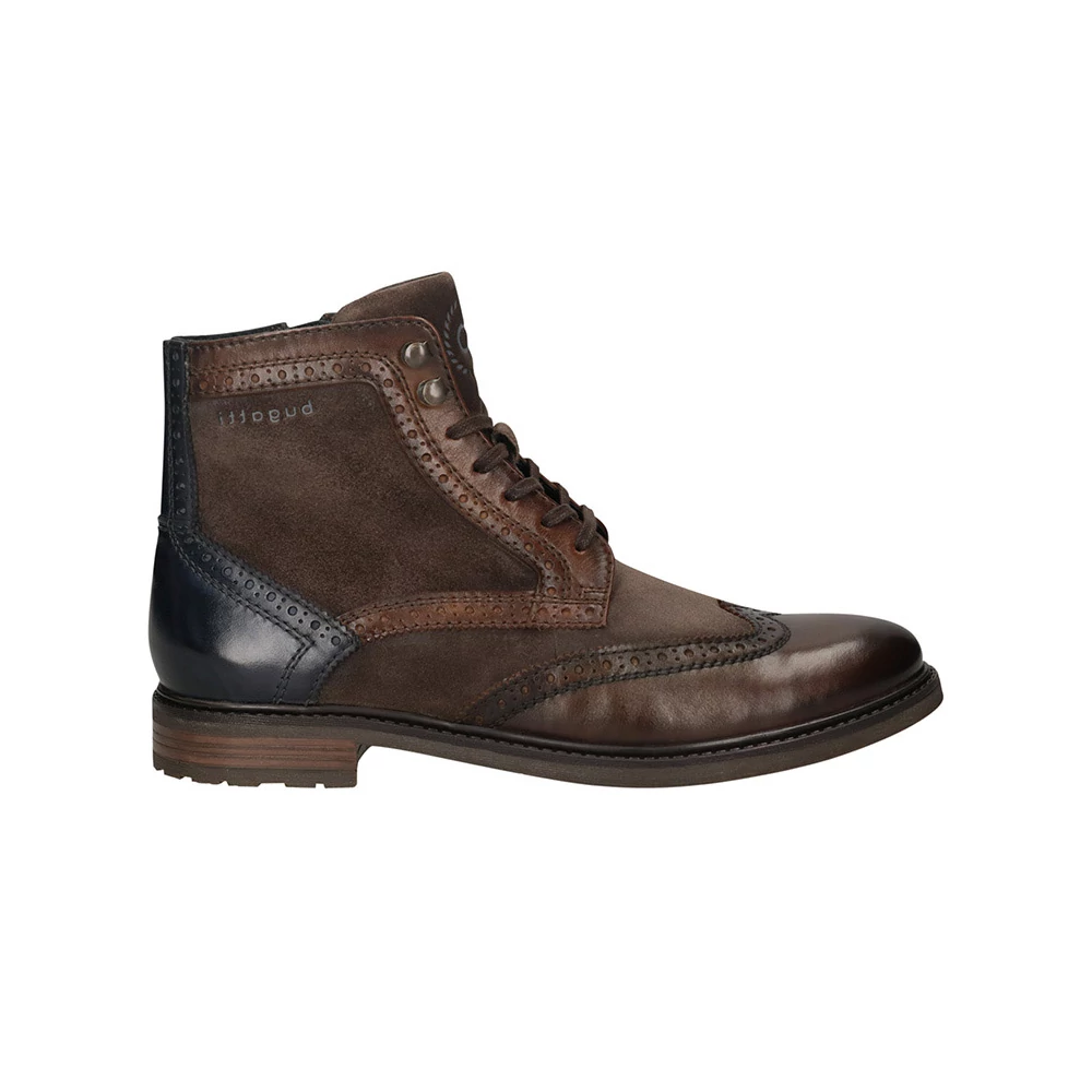 Bugatti bokacipő/d.brown-d.grey barna 43.0 213308_A