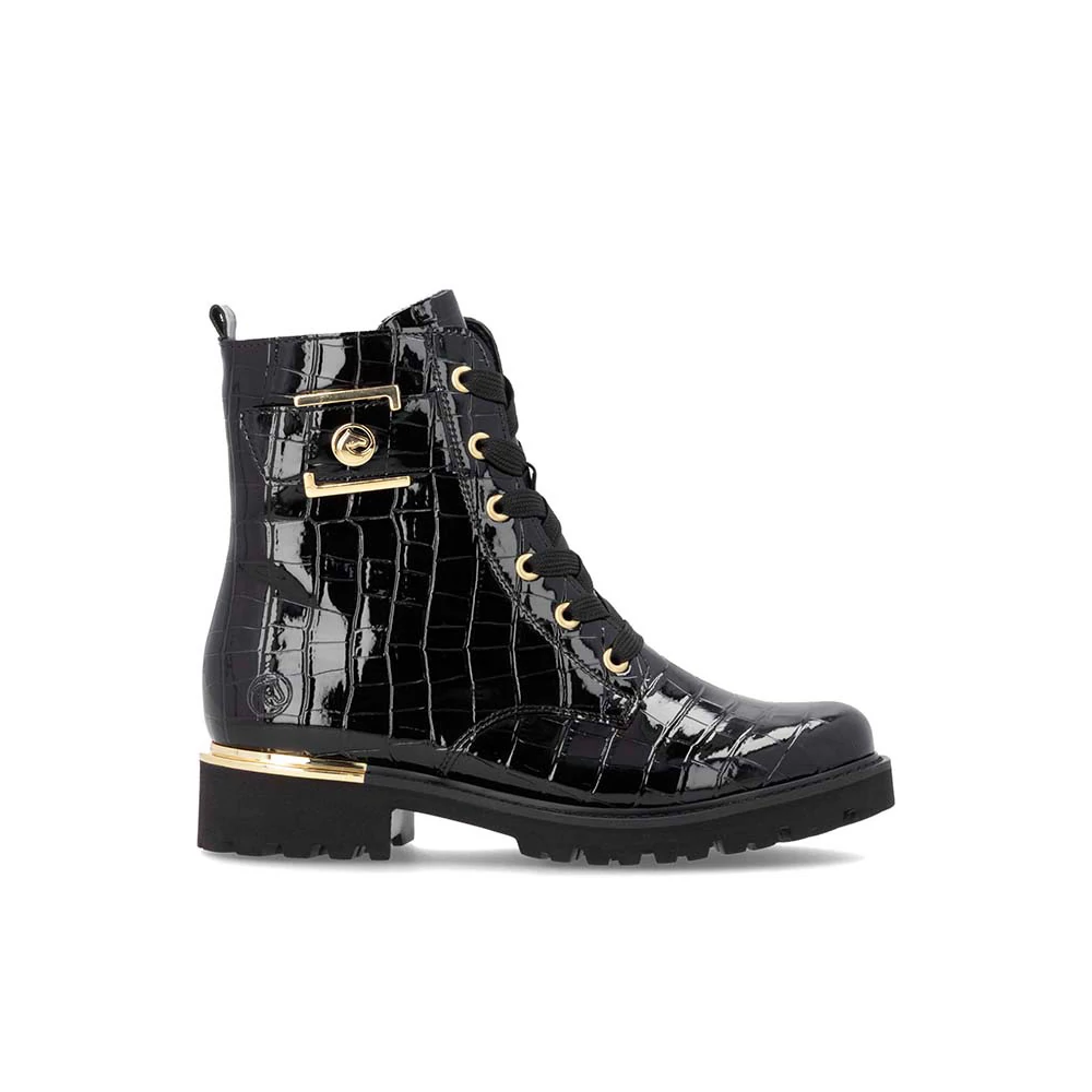 Remonte bokacipő/black  fekete 39.0 213681_A