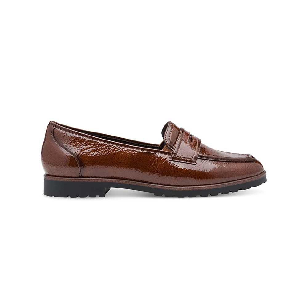 Tamaris félcipő/cognac  pat 365 barna 37.0 214003_A
