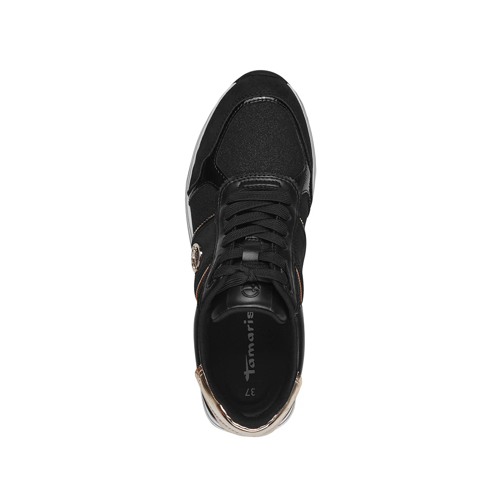 Tamaris sportcipő/black-gold 048 214068_D.jpg