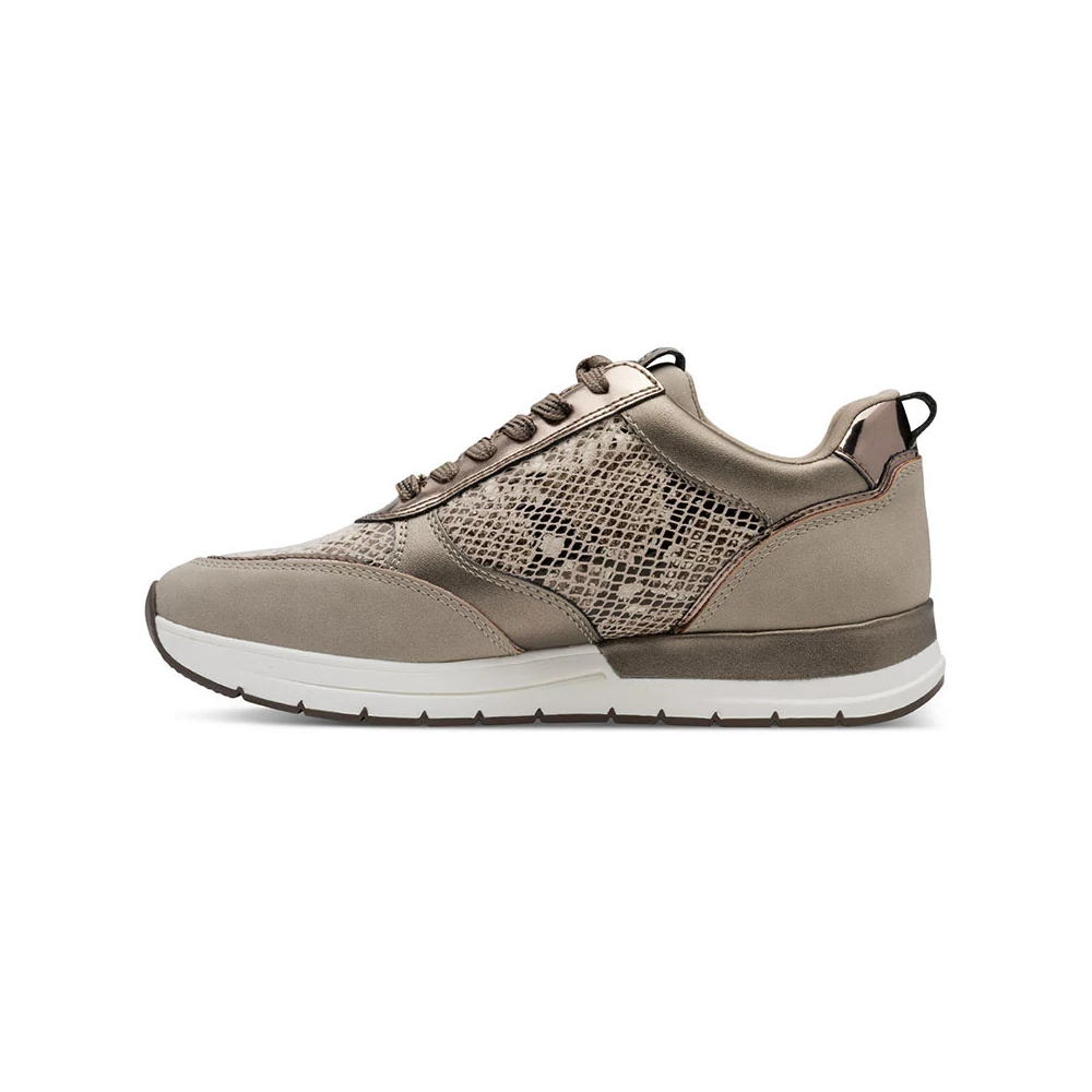 Tamaris sportcipő/taupe-snake 393 214069_C.jpg