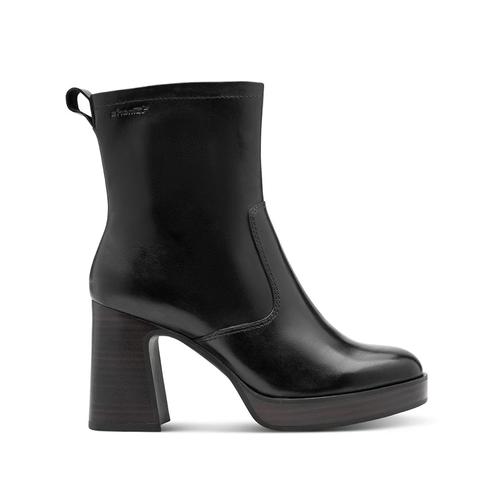 Tamaris bokacsizma/black 001 fekete 38.0 214266_A