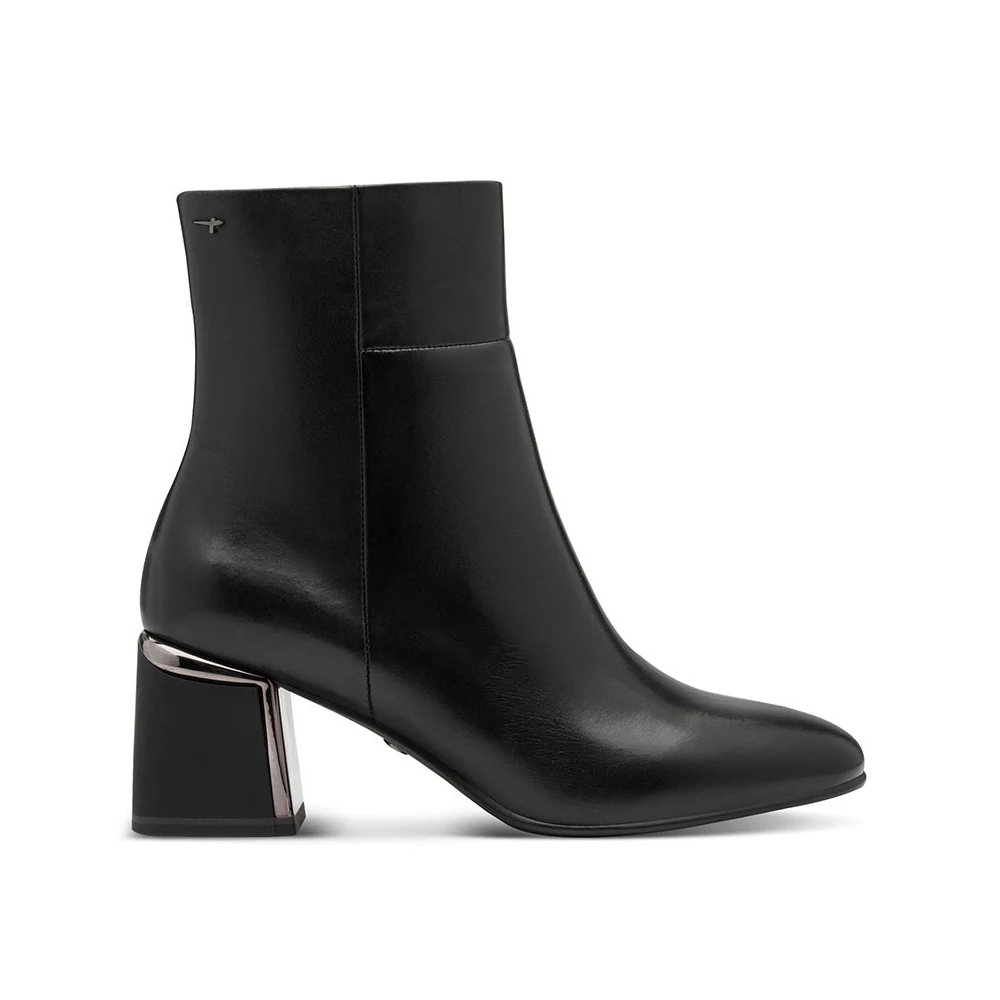 Tamaris bokacsizma/black lea 003 fekete 38.0 214272_A