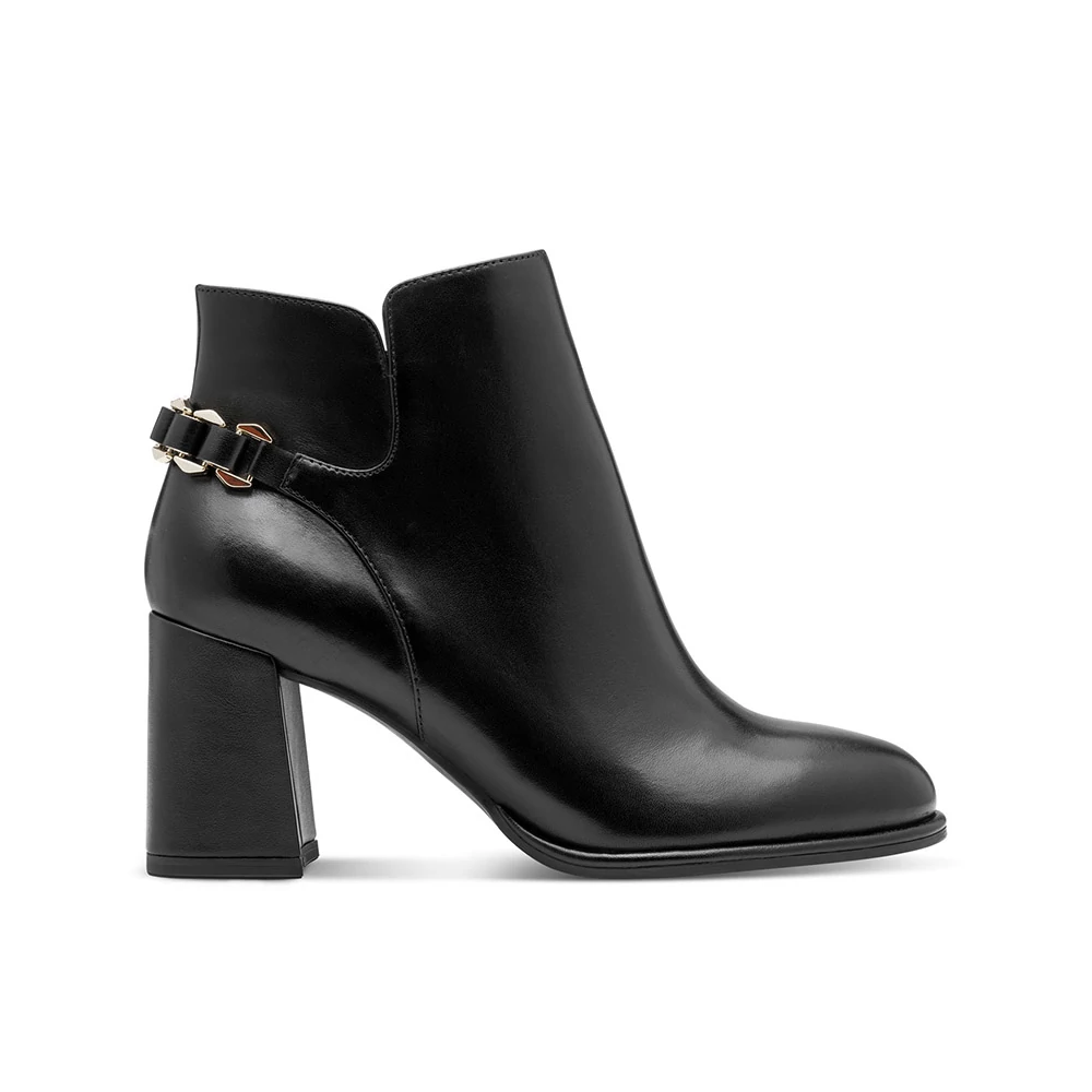 Tamaris bokacsizma/black 001    fekete 38.0 214274_A