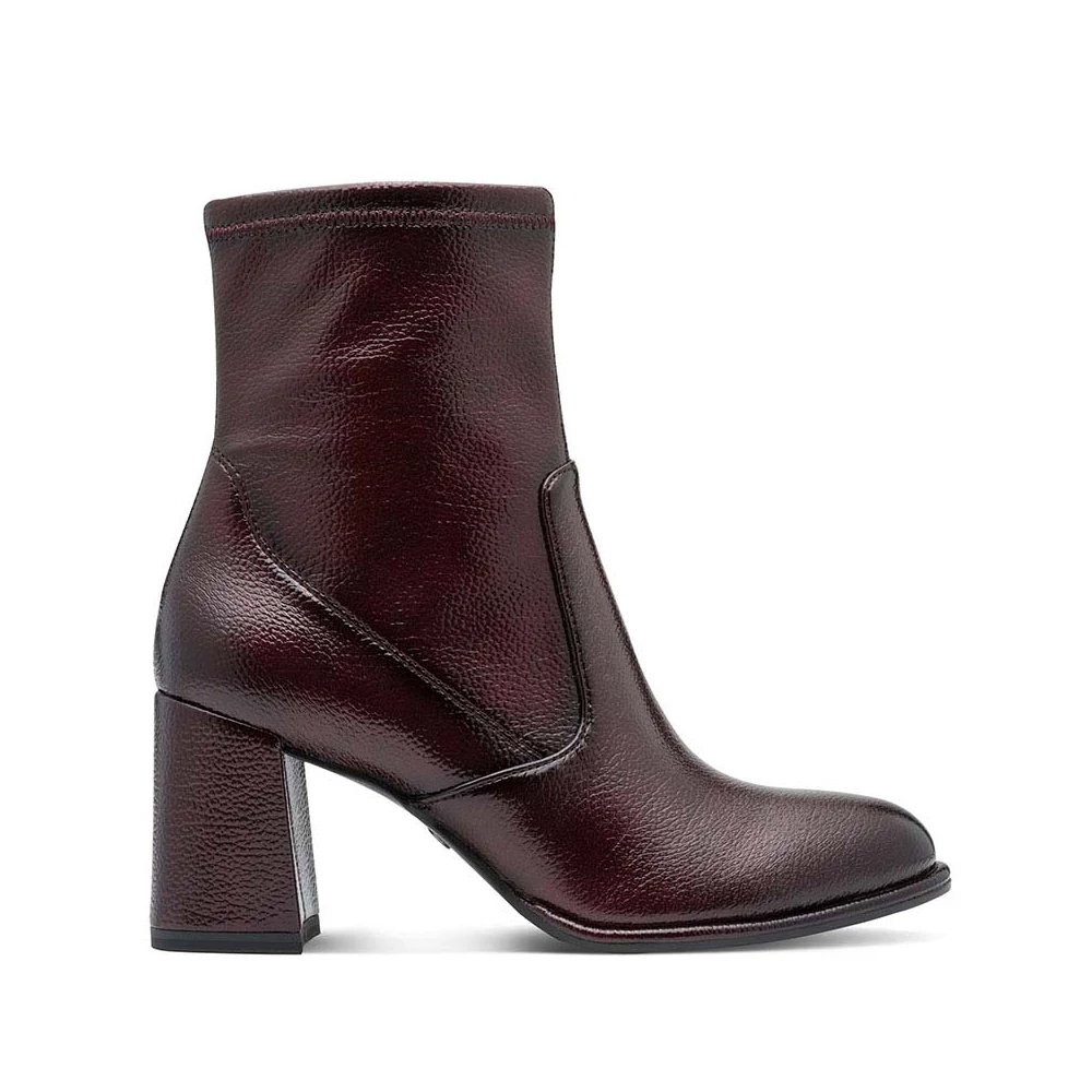 Tamaris bokacsizma/merlot pat 568  bordó 37.0 214282_A