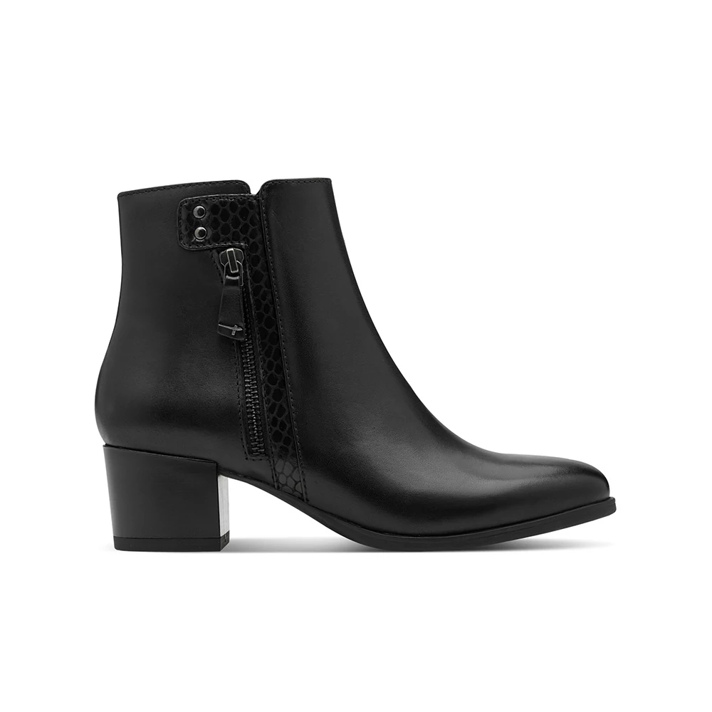 Tamaris bokacsizma/black 0017  fekete 38.0 214297_A