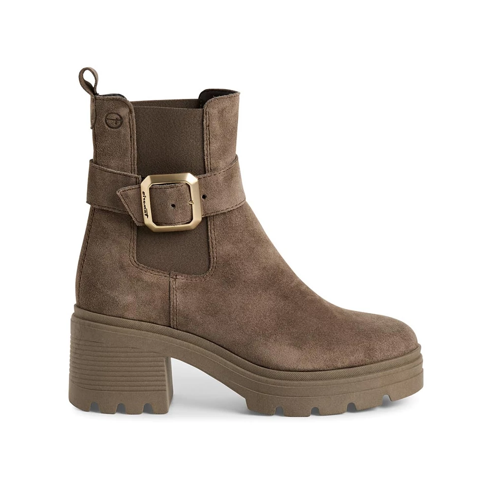 Tamaris bokacsizma/taupe 341  tejeskávé 39.0 214343_A