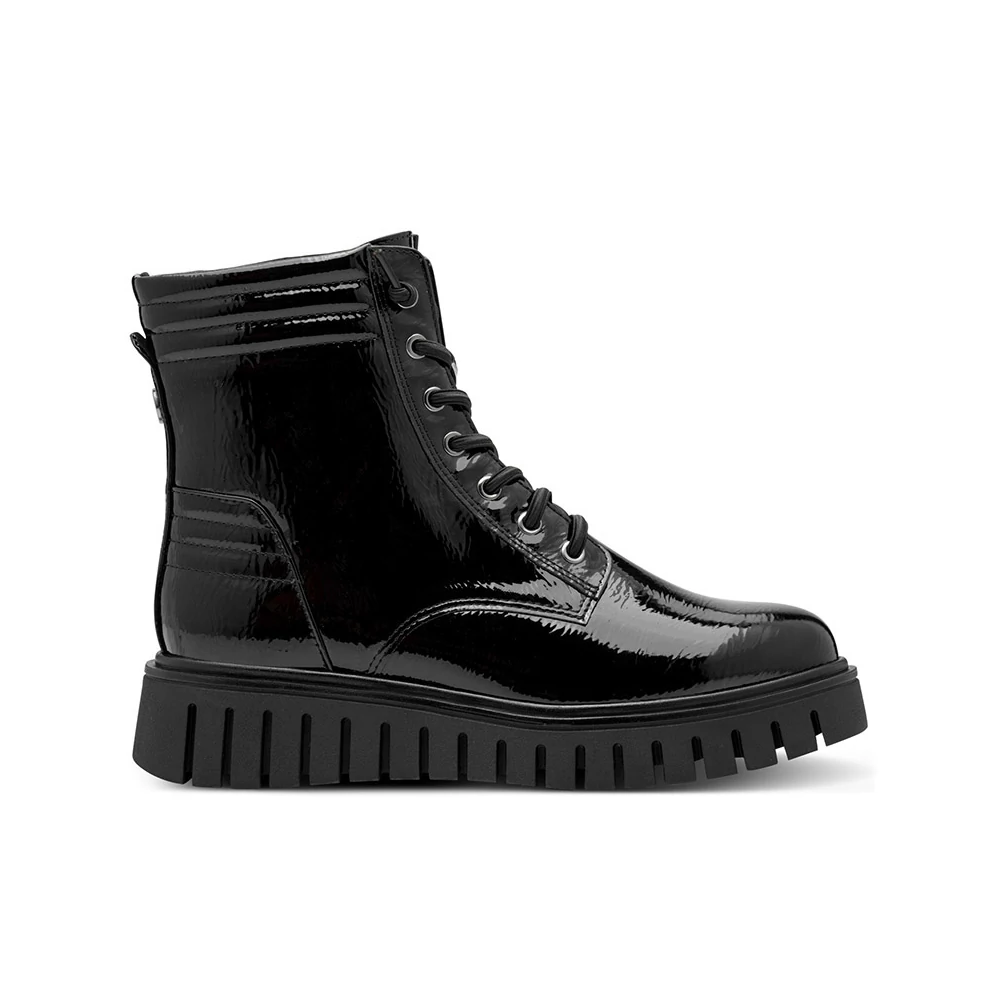 Marco Tozzi bokacipő/black pat018  fekete 39.0 214400_A