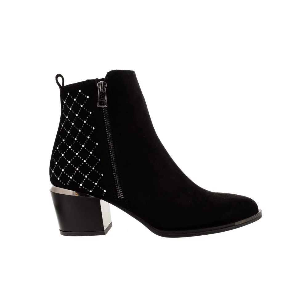 Albini bokacsizma fekete velúr 37.0 215372_A