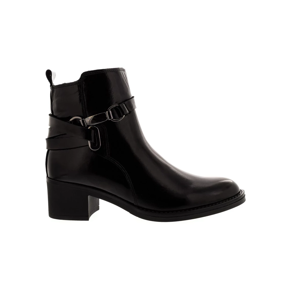 Albini bokacsizma fekete lakk 37.0 215479_A