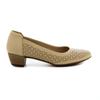 Kép 1/4 - Mago női bőr pumps/ 22 beige  barna 37.0 188557_A