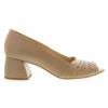 Kép 1/4 - Marco elöl nyitott pumps/ 797 barna barna 37.0 200528_A