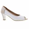 Kép 1/4 - Laura Piacci elöl nyitott pumps/fehér fehér 36.0 200824_A