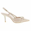 Kép 1/4 - Laura Biagiotti sling/ mud calf beige 37.0 206600_A