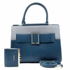 Kép 1/4 - Chris Bella női táska/ peacock blue kék 1.0 207373_A