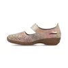 Kép 3/4 - Rieker félcipő/beige-multi    210178_C.jpg
