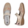 Kép 4/4 - Rieker félcipő/beige-multi   210178_D.jpg