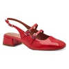 Kép 2/4 - Tamaris sling/red pat 524  211466_B.jpg