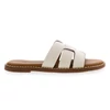 Kép 1/4 - Sebastiano női bőr papucs beige 38.0 212362_A