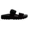 Kép 1/4 - Fantasy Sandals női bőr papucs fekete 38.0 212397_A