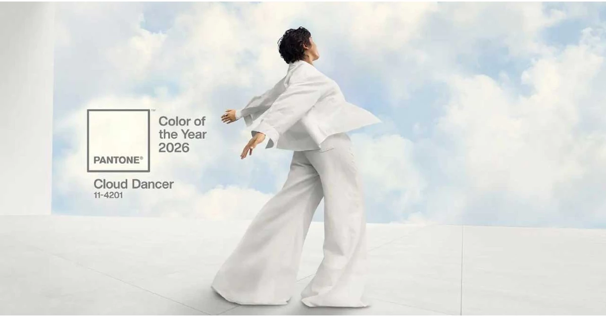 A Pantone 2026-os év színe a Cloud Dancer