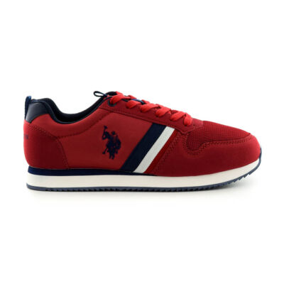 U.S.Polo fűzős sneaker red  piros  185180_A