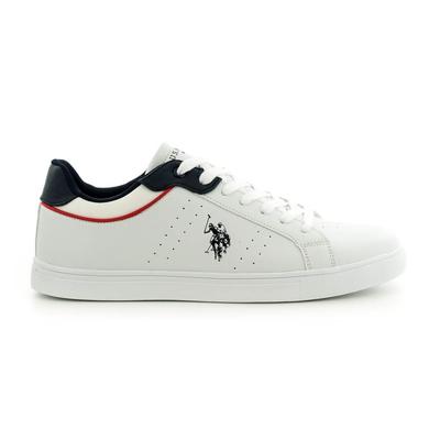 U.S.Polo fűzős sneaker white-d.blue fehér  185181_A
