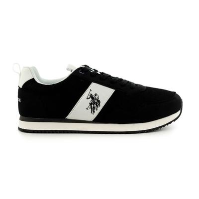 U.S.Polo fűzős sneaker black fekete  185187_A