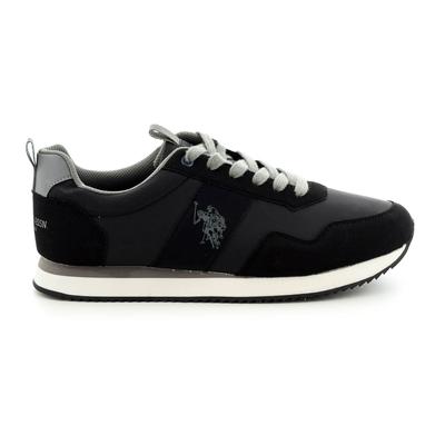 U.S.Polo sportcipő/ black grey fekete  187205_A