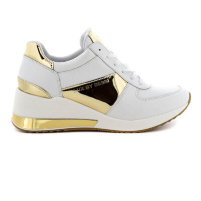 Lux sneaker/ KOL T-82 fehér arany fehér  188351_A