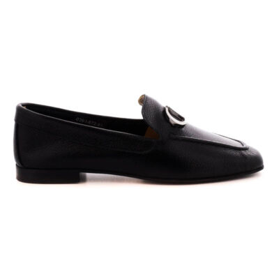 La Pinta női bőr félcipő/ 91 black fekete  193922_A
