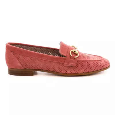 La Pinta női bőr félcipő/ 48 powder sued rózsaszín  193942_A