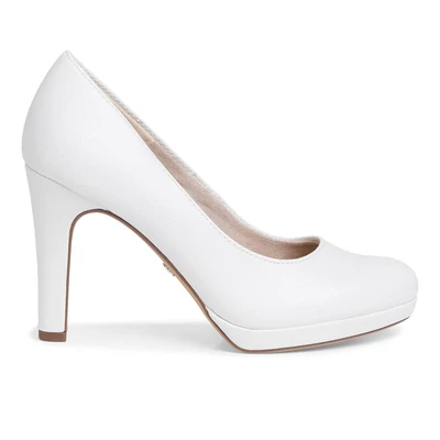 Tamaris pumps/white matt 140 fehér  198628_A Tamaris pumps/white matt 140 fehér  198628_A