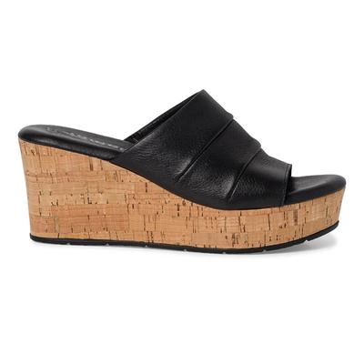 Tamaris papucs/black 001 fekete  199004_A