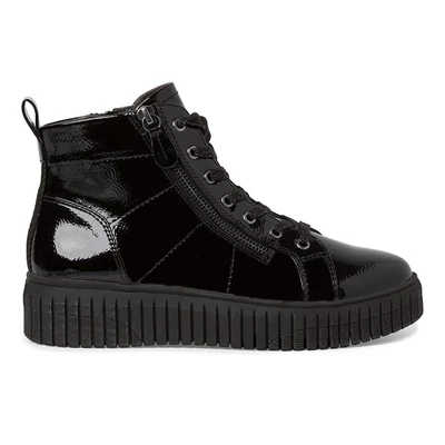 Jana bokacipő/black pat.018 fekete  201664_A