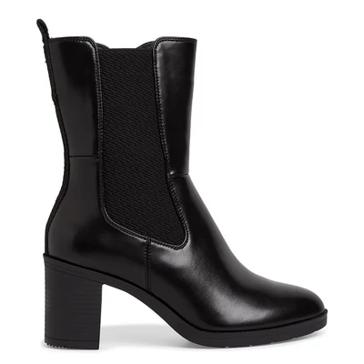 Jana bokacsizma/black 001 fekete  201671_A