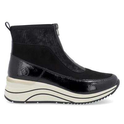 Rieker bokacsizma/black fekete  201749_A