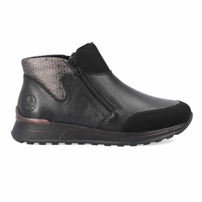 Rieker bokacsizma/schwarz fekete  201767_A Rieker bokacsizma/schwarz fekete  201767_A